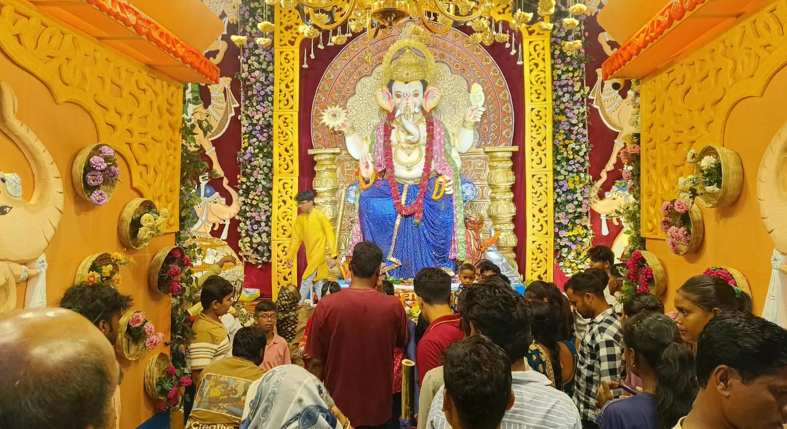 रामगढ़ जिले में भक्ति और श्रद्धा के साथ गणेश महोत्सव आरंभ