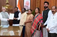 प्रस्तावित परिसीमन को लेकर राज्यपाल से मिला आदिवासी प्रतिनिधिमंडल