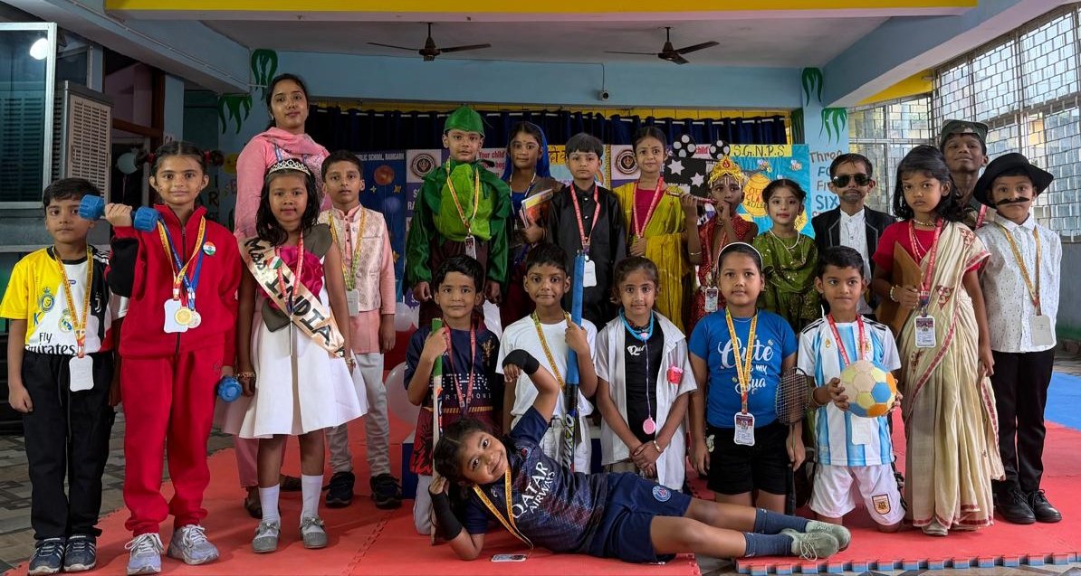 उम्मीदों का रैंप” पर नन्हे सितारों ने बिखेरा आत्मविश्वास और प्रतिभा का रंग