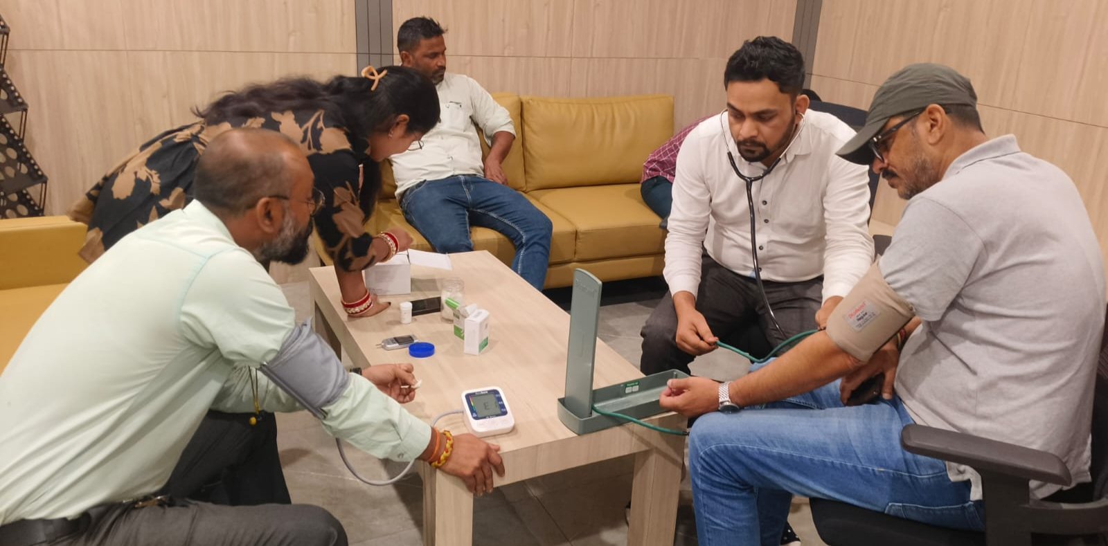 बिहार फाउंड्री एंड कास्टिंग्स लिमिटेड में स्वास्थ्य जांच शिविर का आयोजन