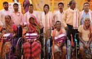 राष्ट्रीय वयोश्री योजना के अंतर्गत सहायक उपकरण का किया गया वितरण