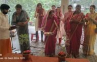 श्री लक्ष्मी नारायण मंदिर गोला में सत्यनारायण पूजा और हनुमान जी का हवन किया गया