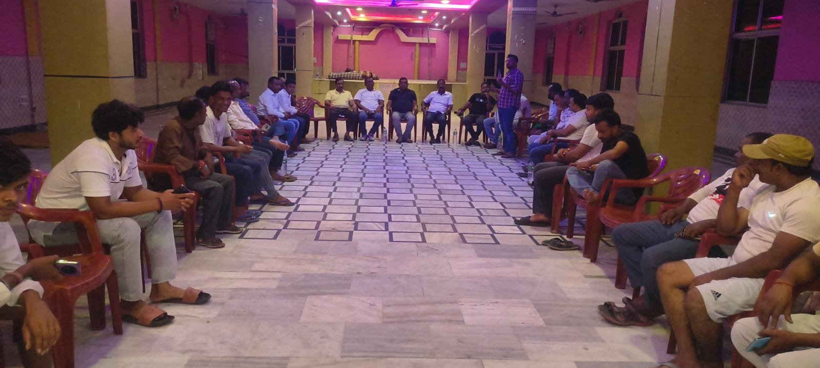 सार्वजनिक रावण दहन समिति रामगढ़ यूथ की बैठक संपन्न