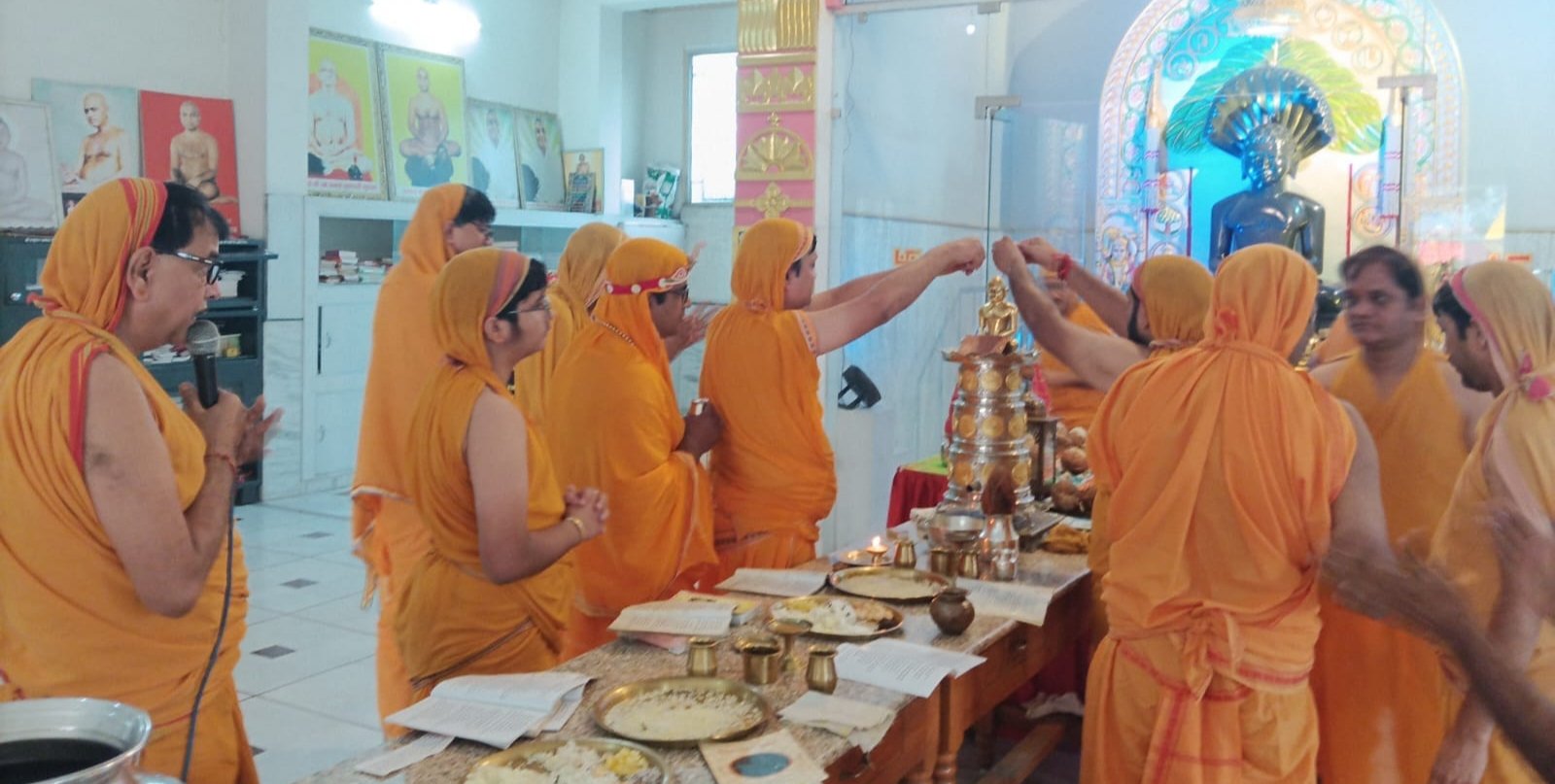 उत्तम सत्य धर्म की भक्ति में सराबोर हुआ रामगढ़ जैन समाज