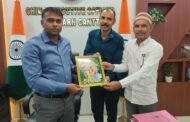 छावनी परिषद के सीईओ को मंदिर समिति ने सम्मानित किया