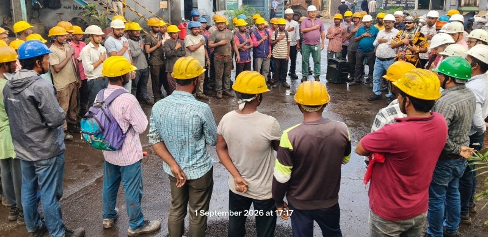 बीएफसीएल के कर्मचारियों को सुरक्षित कार्यप्रणाली के प्रति किया गया जागरूक