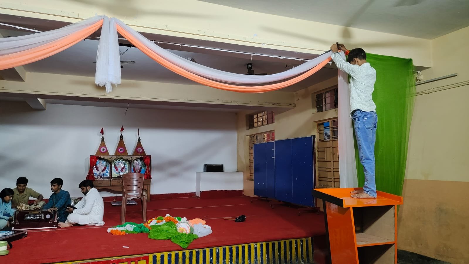रामप्रसाद चंद्रभान सरस्वती शिशु विद्या मंदिर रामगढ़ में क्षेत्रीय विज्ञान-गणित मेला की तैयारियां जोरों पर