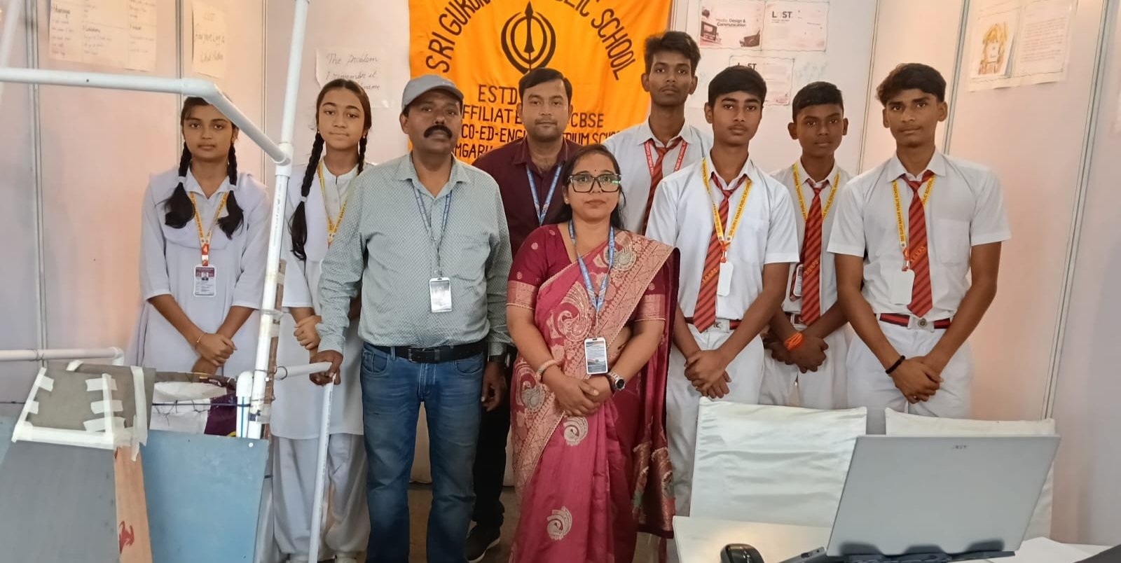 सीबीएसई स्किल एक्सपो के क्षेत्रीय स्तर के लिए एसजीएनपीएस रामगढ़ के विद्यार्थियों का चयन