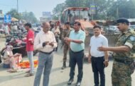 रामगढ़ शहर में चला जोरदार अतिक्रमण हटाओ अभियान,शहर में बुलडोजर गरजे
