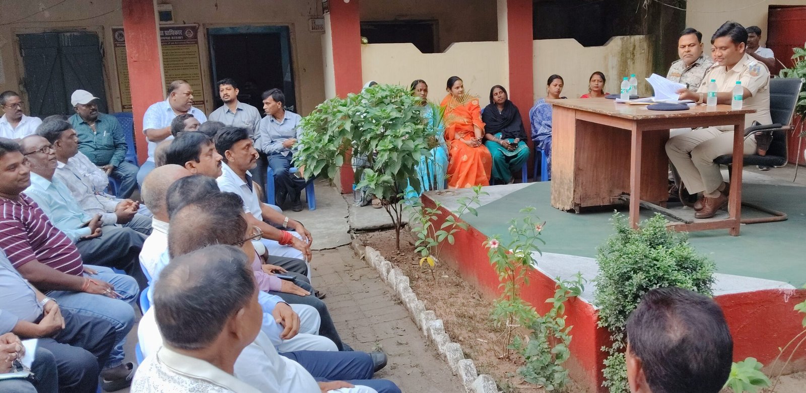 दुर्गा पूजा को लेकर शांति समिति की बैठक हुआ संपन्न