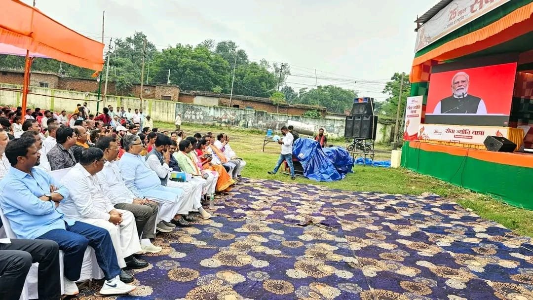 ‘विकसित भारत का सपना जरूर पूरा होगा, हम करके रहेंगे’: घुटूवा में गूंजा पीएम मोदी का संकल्प