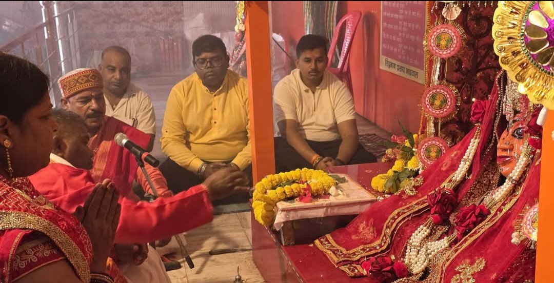 महामाया मंदिर मायाटूंगरी में शारदीय नवरात्र आरंभ