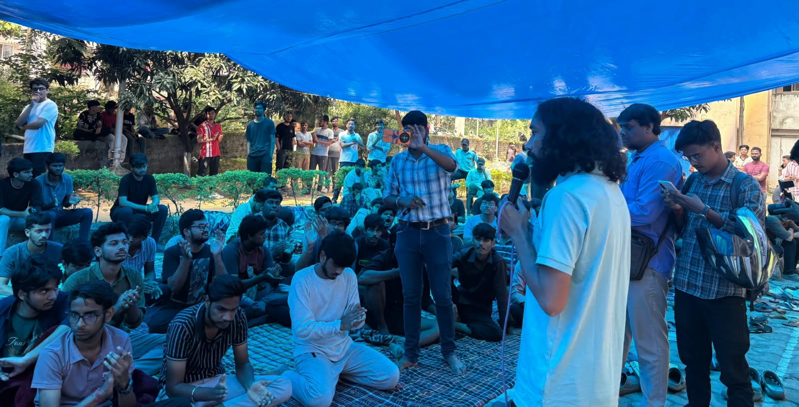 ट्रिपल आईटी रांची के छात्र आदित्य कुमार को न्याय दिलाने के आंदोलन में उतरे देवेन्द्र नाथ महतो