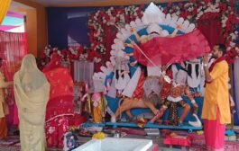 शारदीय नवरात्र का तीसरा दिन : माँ चन्द्रघंटा की हुई पूजा अर्चना