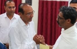 मूलवासी सदान मोर्चा के केंद्रीय अध्यक्ष राजेंद्र प्रसाद पहुंचे नेमरा