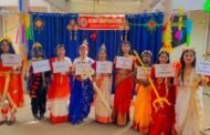 श्री गुरु नानक पब्लिक स्कूल, रामगढ़ में नन्हीं छात्राओं ने धारण किया नवदुर्गा का रूप