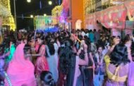 दुर्गा पूजा के शुभ अवसर पर पतरातु में डांडिया कार्यक्रम आयोजित