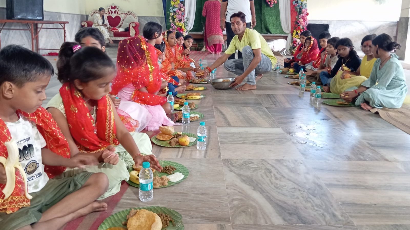 माता वैष्णों देवी मंदिर में किया गया हवन व कंजक पूजन, भंडारा कल