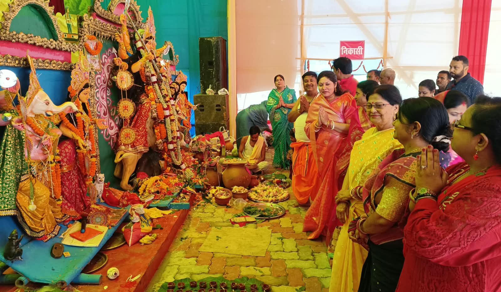 ‎शारदीय नवरात्र नवम दिन : ‎माँ सिद्धिदात्री की हुई पूजा अर्चना
