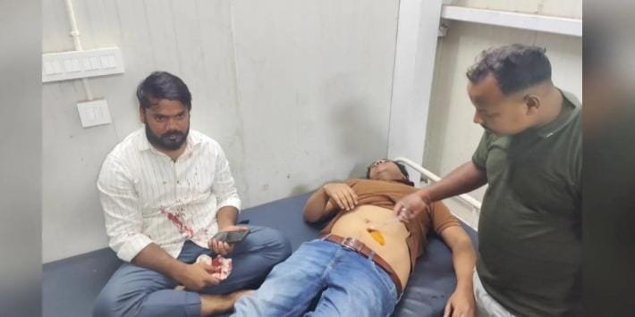 पीवीयूएनएल भेल के मैट्रियल यार्ड के निकट चली गोली,सड़क किनारे खड़े दो युवकों को लगा छर्रा,रिम्स रेफर