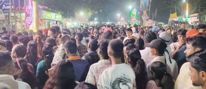 नाम आंखों से माता रानी को दिया गया विदाई जयकारों गुंजमय हुआ क्षेत्र