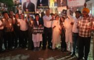 अनुष्का के हत्यारे की गिरफ्तारी एवं फांसी की सजा को लेकर कैंडल मार्च निकला गया