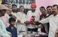 साहू भवन में अनमोल सिंह का किया गया स्वागत