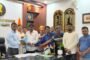 न्यू मार्केट ट्रेकर स्टैंड में डीएमएफटी फंड से पीसीसी निर्माण कार्य का शिलान्यास