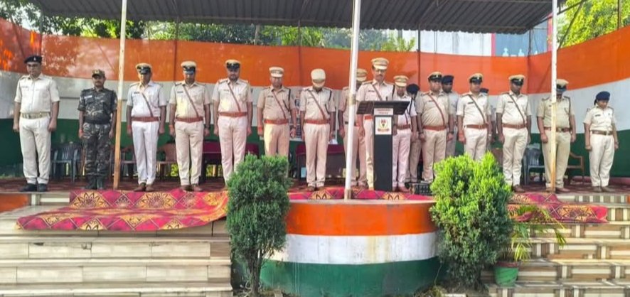पुलिस संस्मरण दिवस के मौके पर सर्वोच्च बलिदान देने वाले शहीदों को दी गई श्रद्धांजलि
