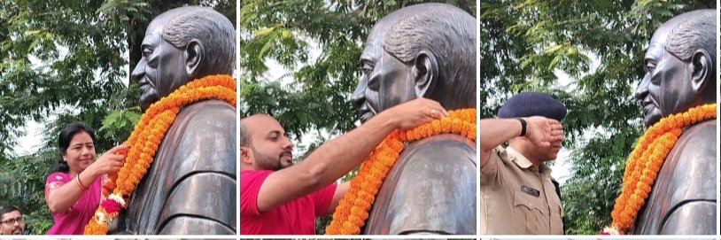सरदार वल्लभ भाई पटेल की जयंती के अवसर पर माल्यार्पण कार्यक्रम का हुआ आयोजन