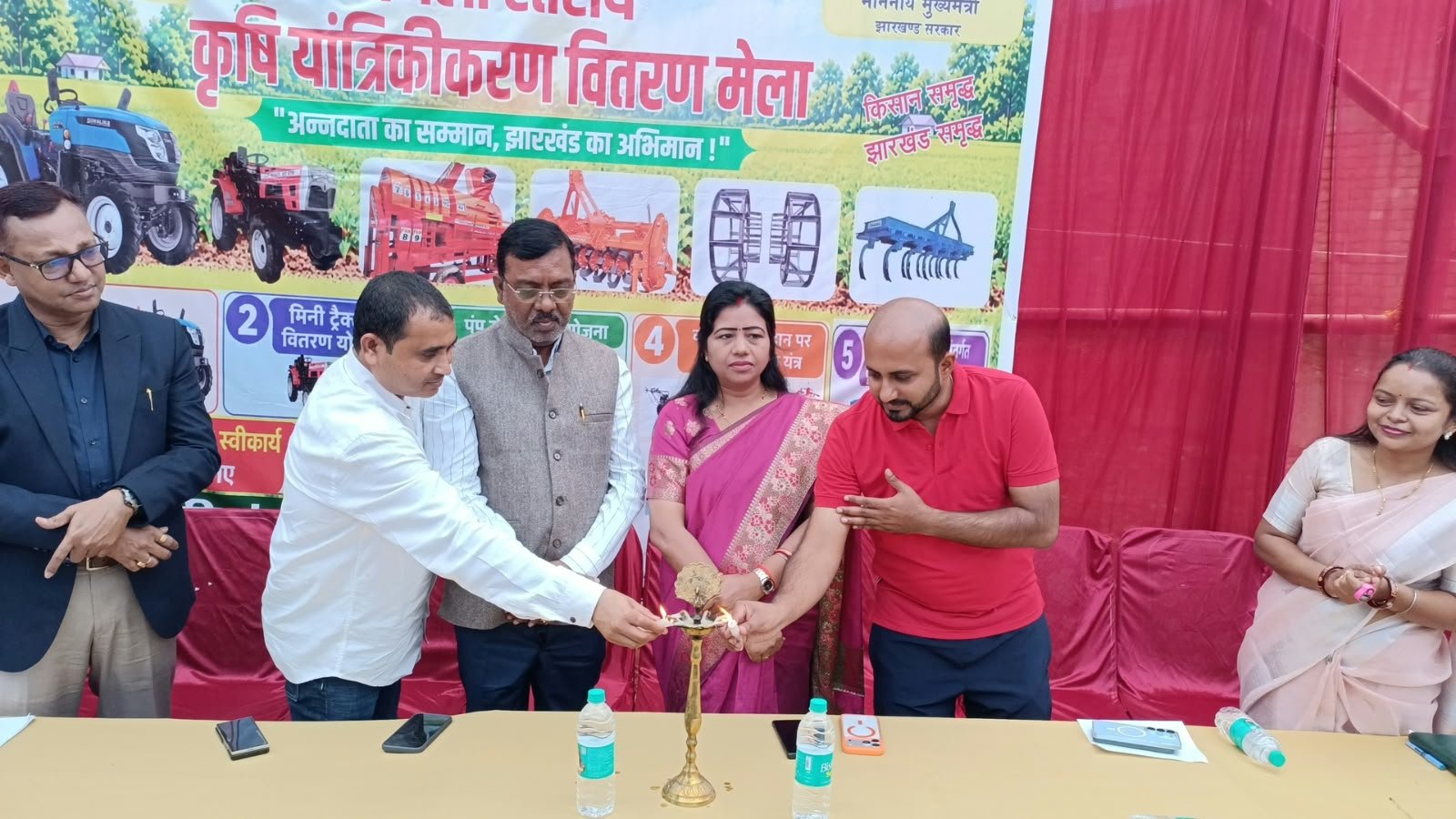 कृषि यांत्रिकीकरण वितरण मेला के माध्यम से किसानों को मिला आधुनिक कृषि यंत्रों का लाभ